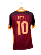 2015/2016 - AS Roma home shirt [#Totti 10] - S