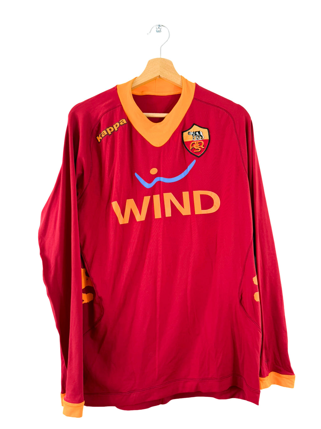 2011/2012 - AS Roma Jersey [#21] *Long Sleeves* *Youth Team* - L