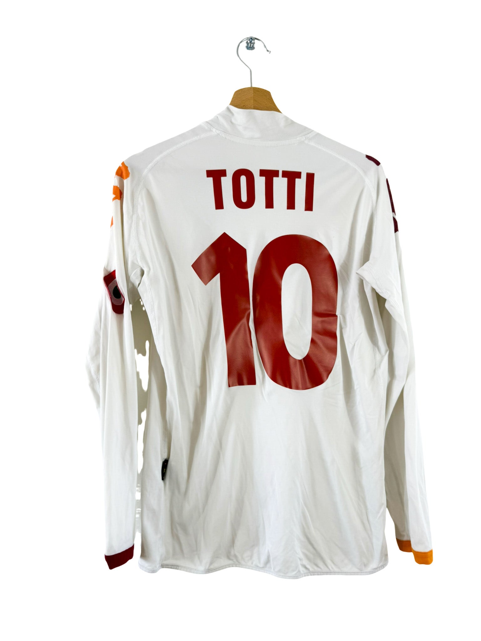 2008/2009 - Maillot AS Roma extérieur  [Totti #10]  *Manches longues* - M