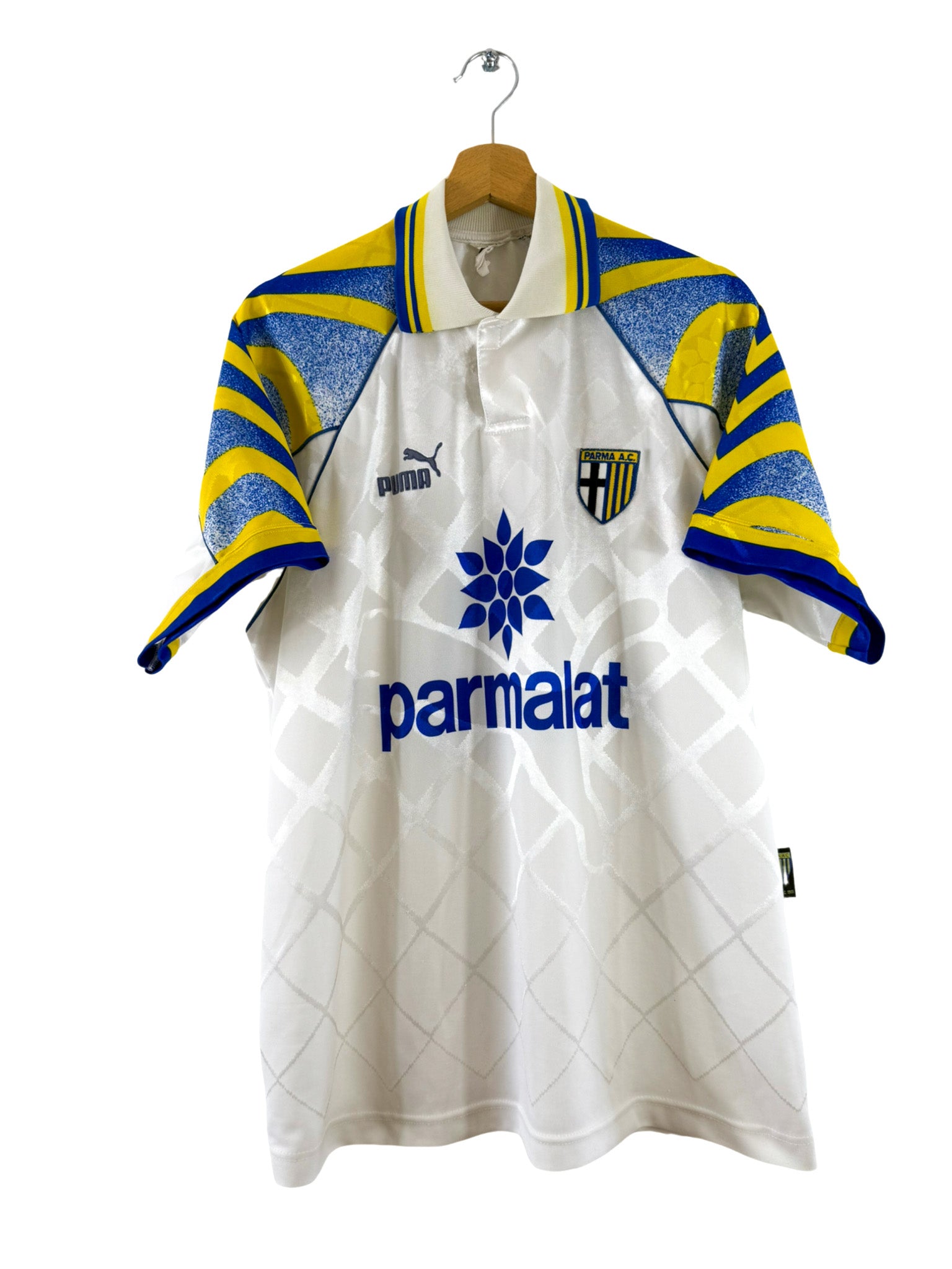 1995/1996 - Parma away shirt [#10 Zola] - L – Vista football shop