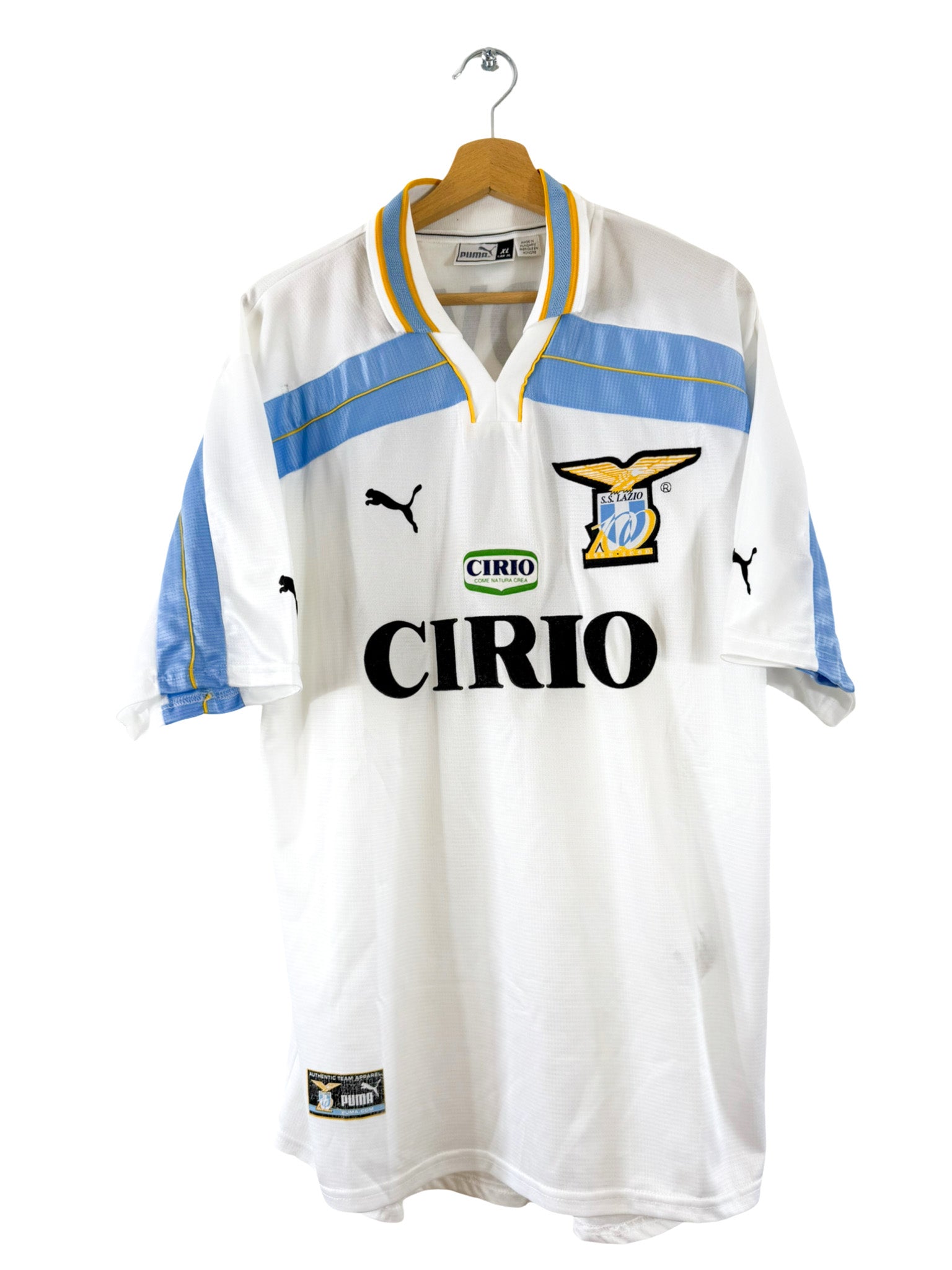 1999/2000 - Lazio Away Shirt [#18 Nedved] - XL – Vista football shop
