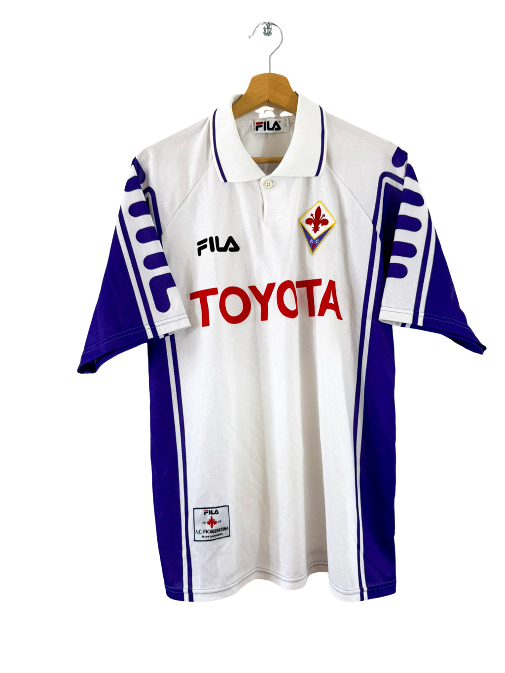1998/1999 - Fiorentina home jersey [#9 Batistuta] - L