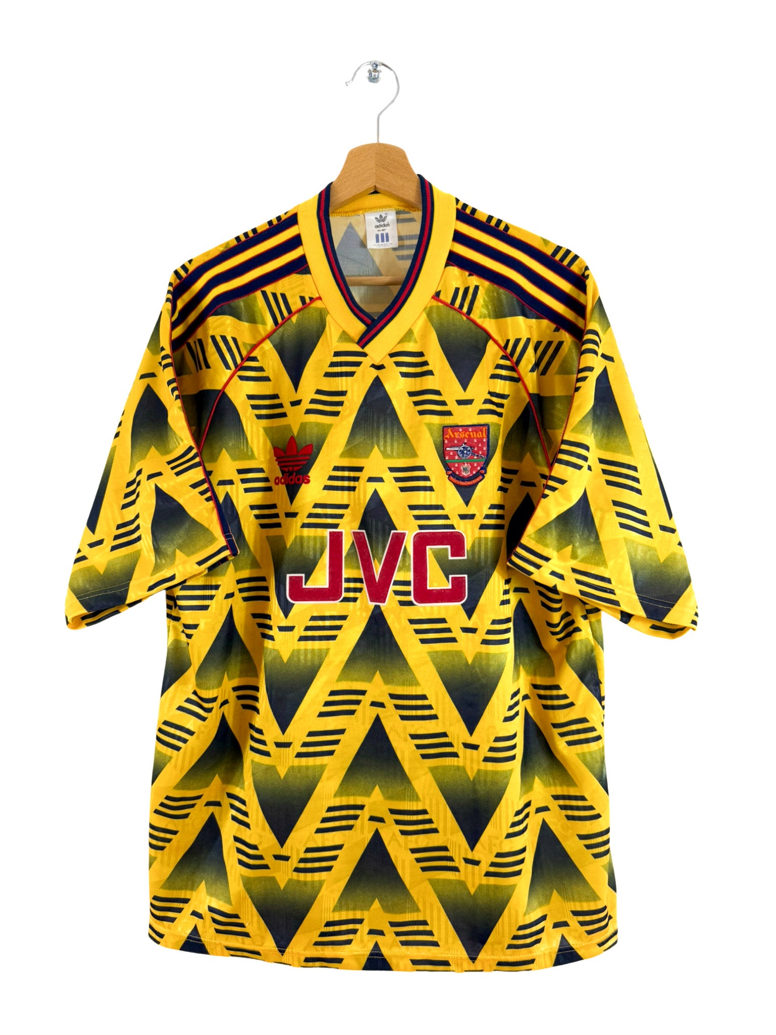 1991/1993 - Arsenal Away Shirt Adidas *Bruised Banana* - XL