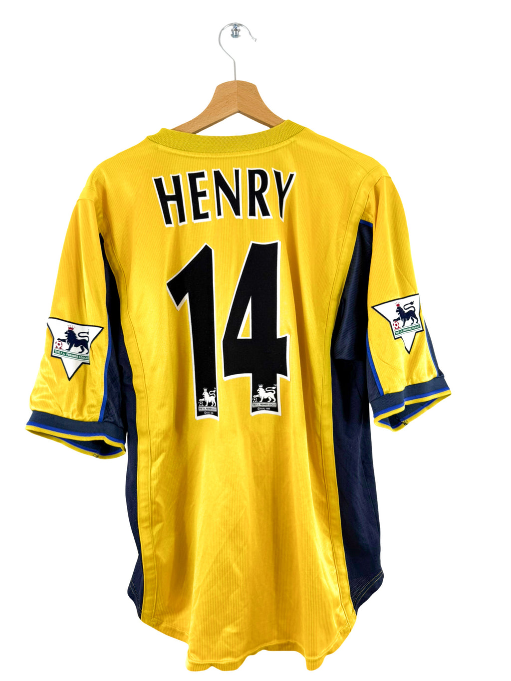 1998/1999 - Camiseta visitante del Arsenal [#14 Henry] - L
