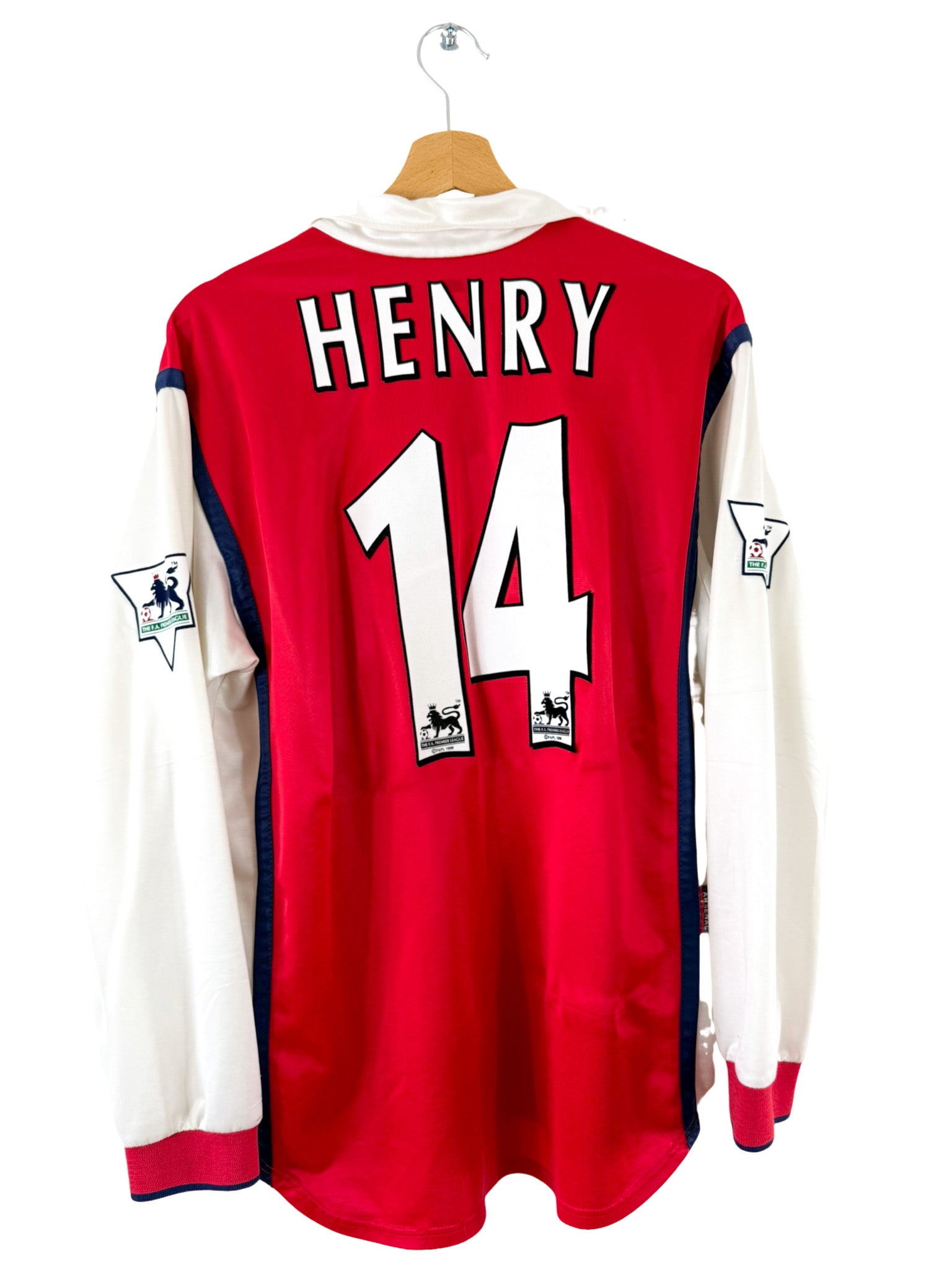 1999/2000 - Arsenal Home Shirt [#14 Henry] Nike - M