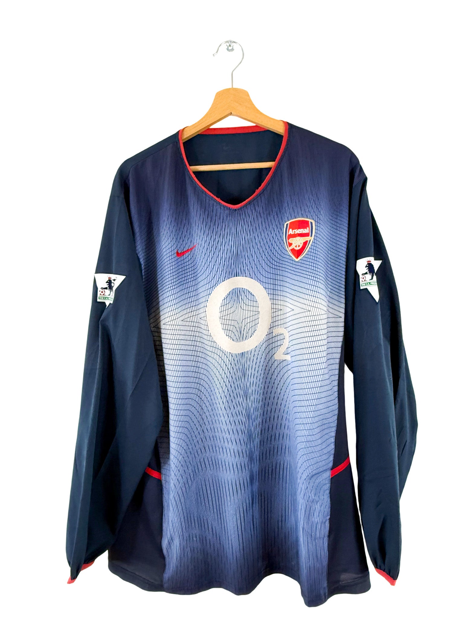 2002/2003 - Arsenal Away Shirt [#14 Henry] Nike *Long Sleeve* - XL