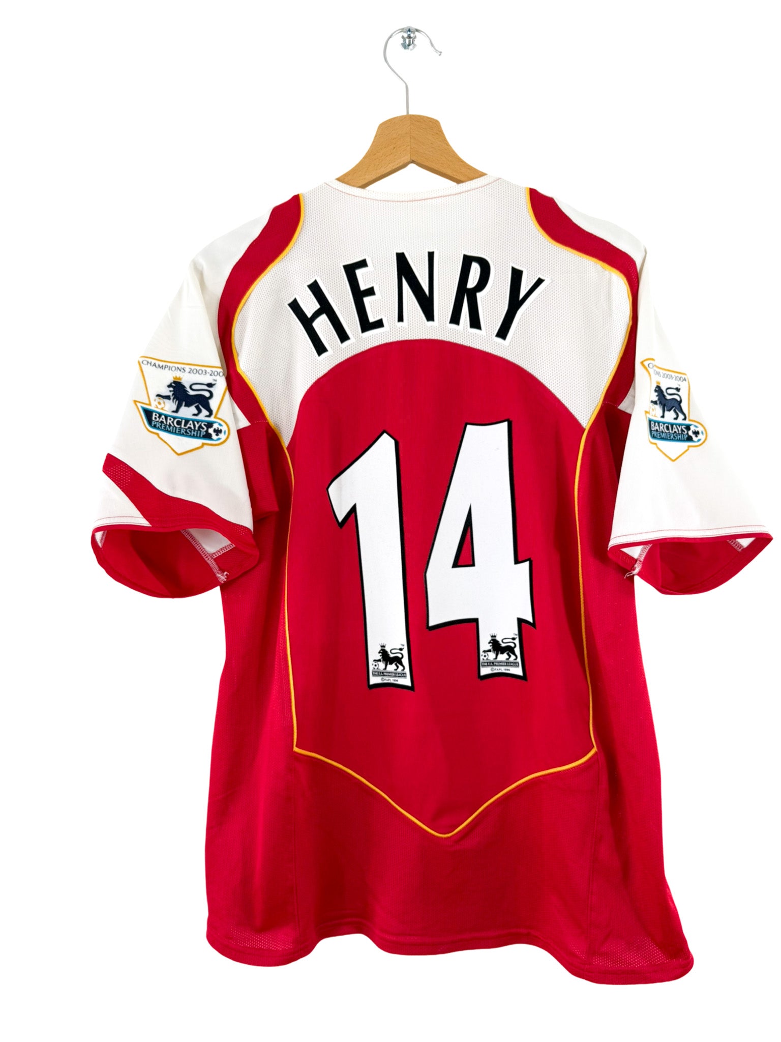 2004/2005 - Arsenal Home Shirt [#14 Henry] Nike - M