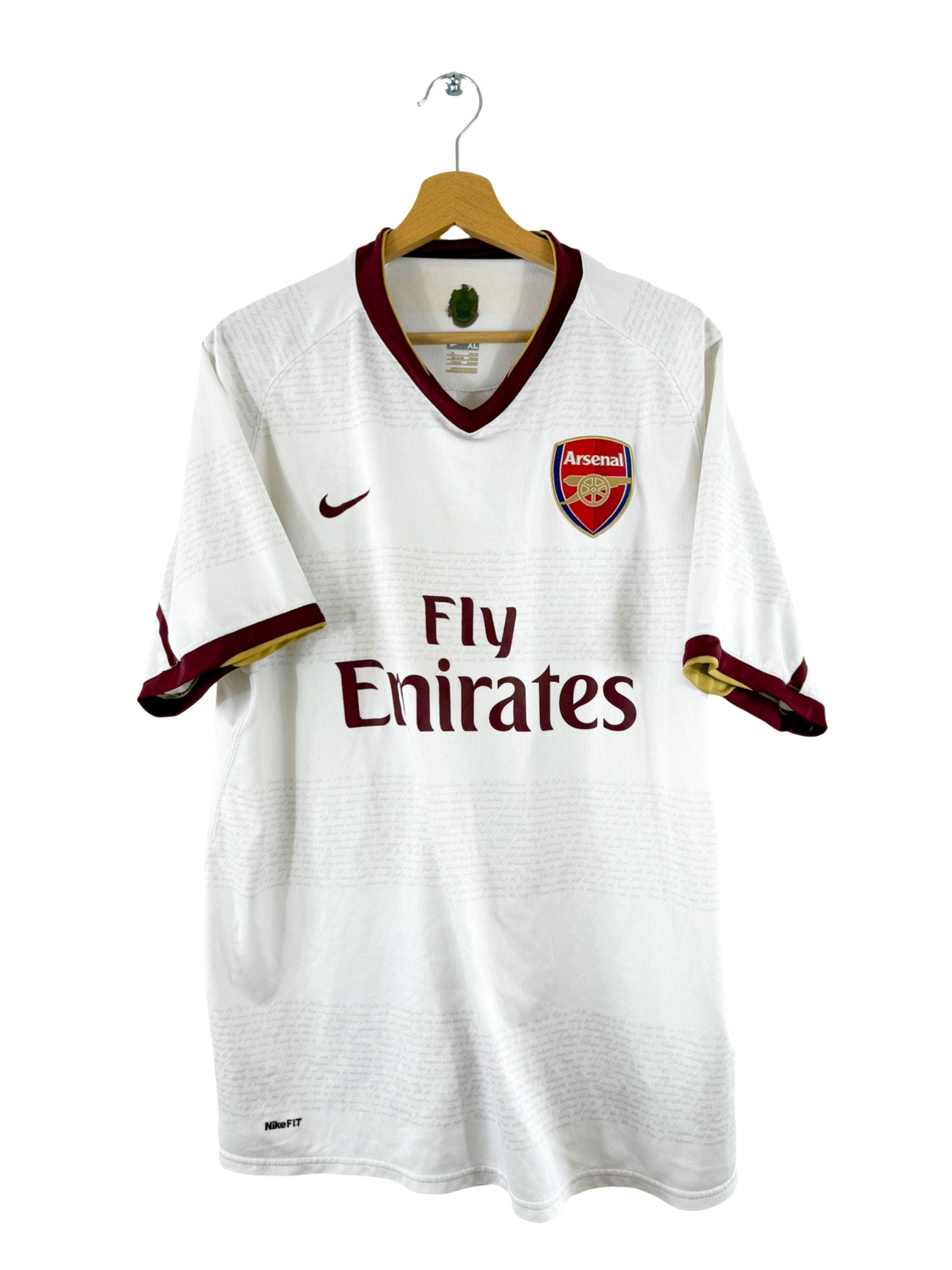 2008/2009 - Arsenal Away Shirt [#4 Fabregas] Nike - XL