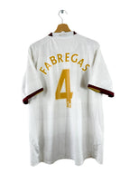 2008/2009 - Arsenal Away Shirt [#4 Fabregas] - XL
