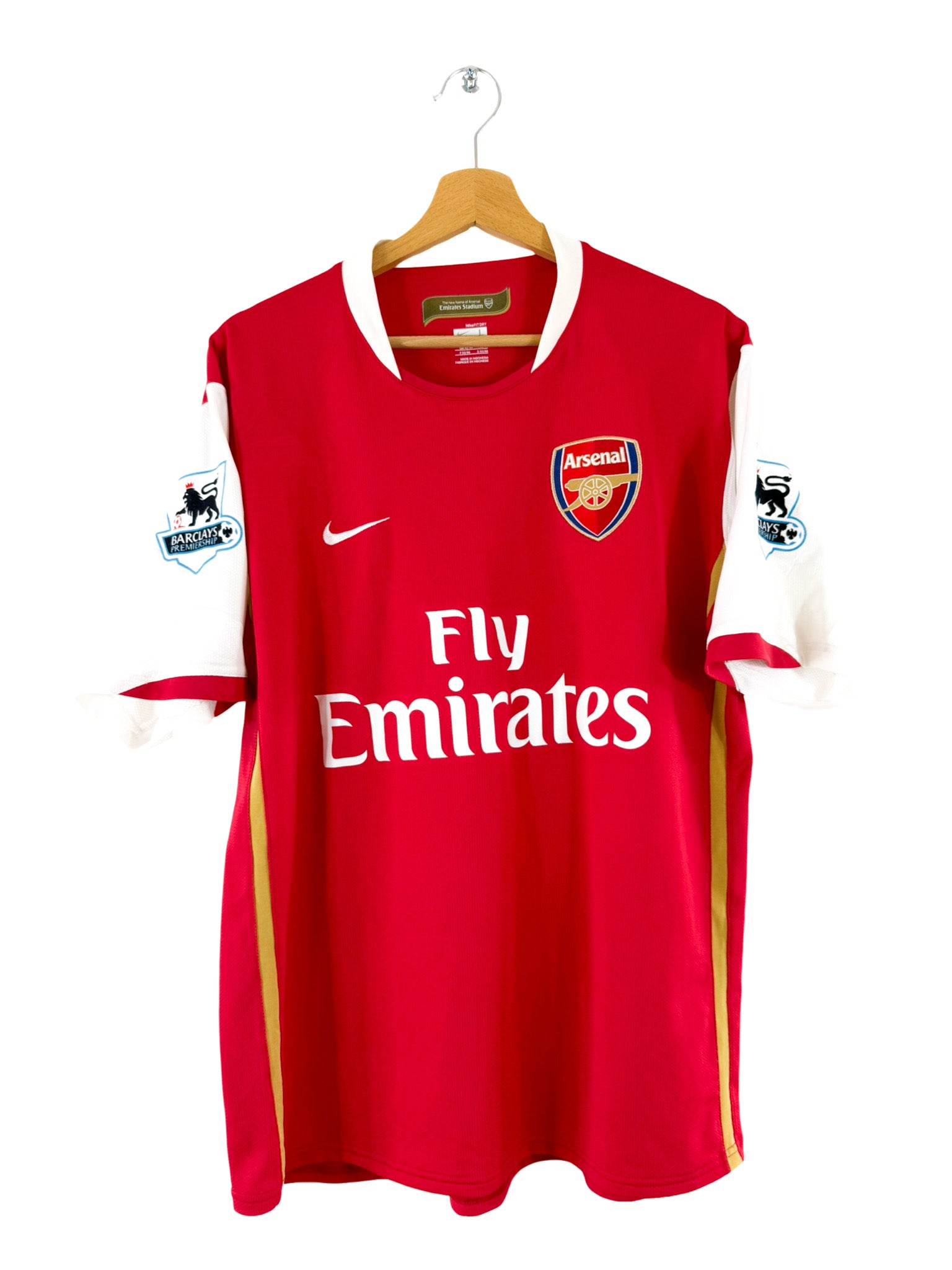 2006/2008 - Arsenal Home Shirt [#14 Henry] Nike - L