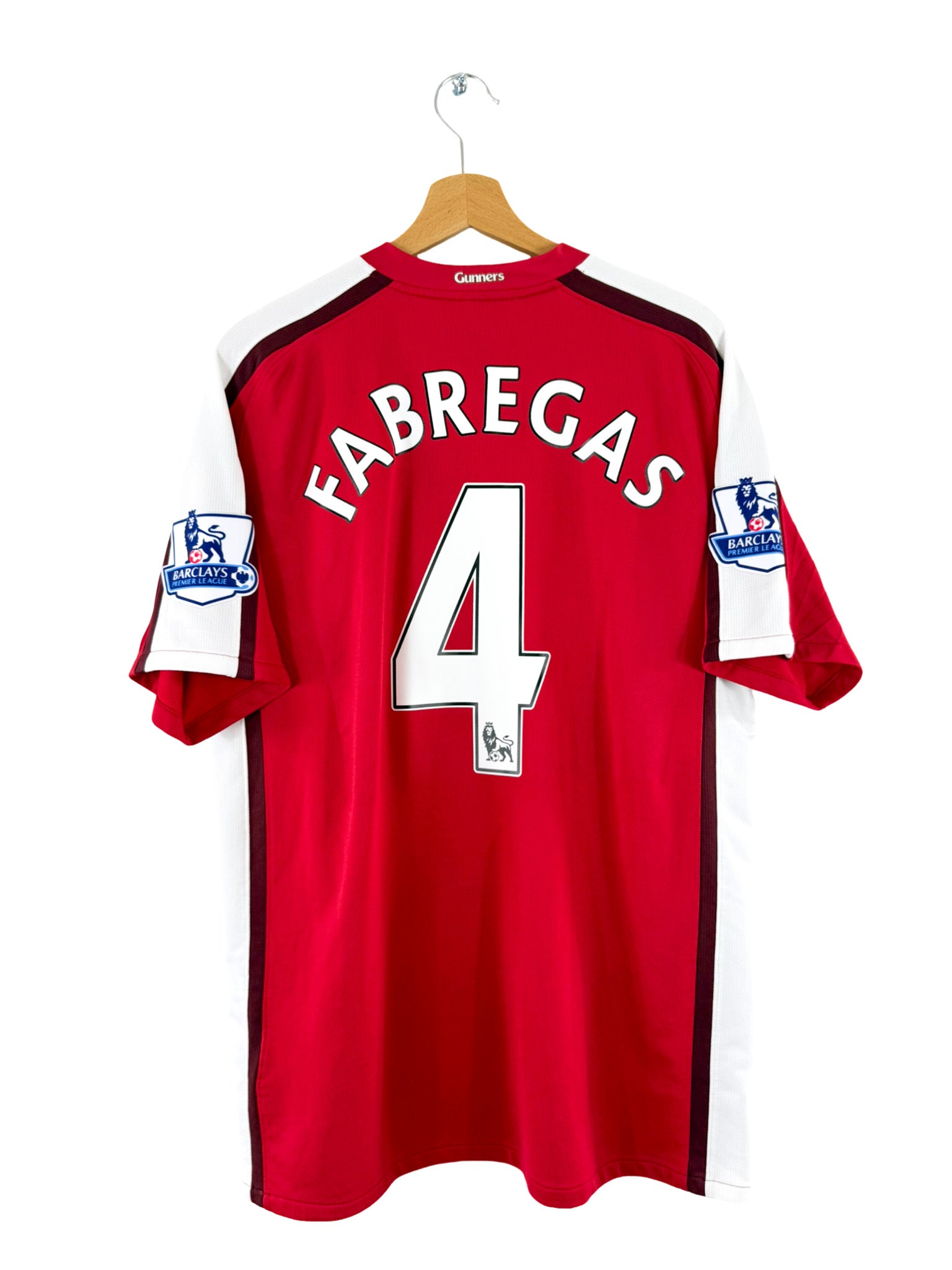 2008/2009 - Arsenal Home Shirt [#4 Fàbregas] Nike - L