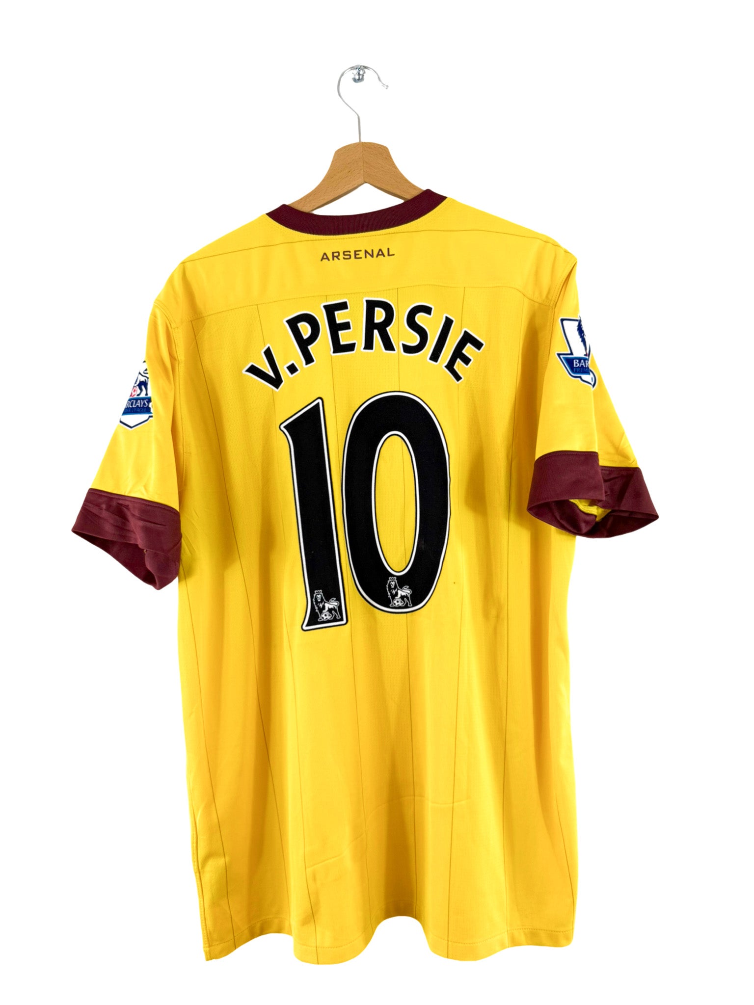 2010/2011 - Arsenal Away Shirt [#10 V. Persie] - S