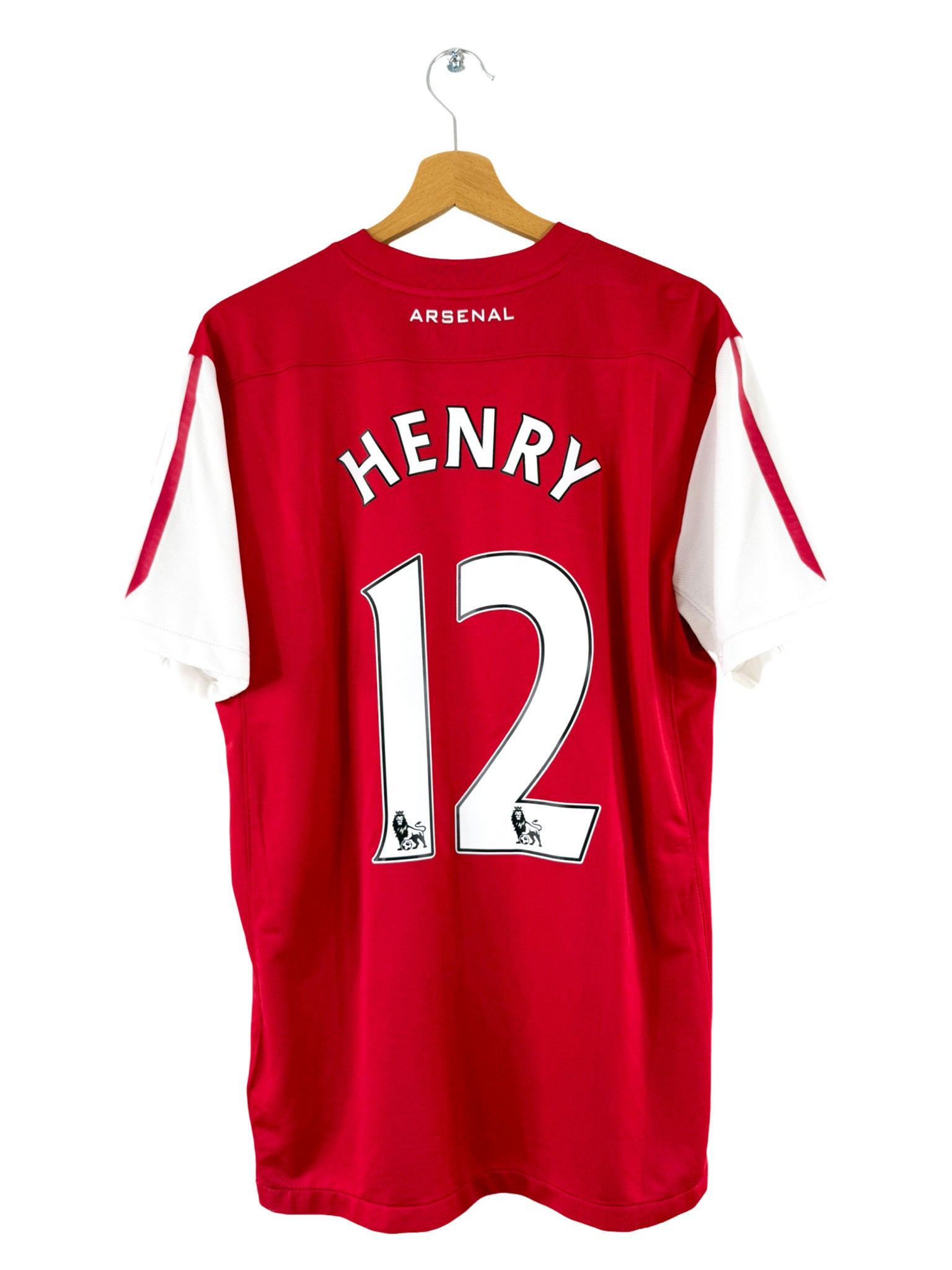 2011/2012 - Arsenal Home Shirt [#12 Henry] Nike - S