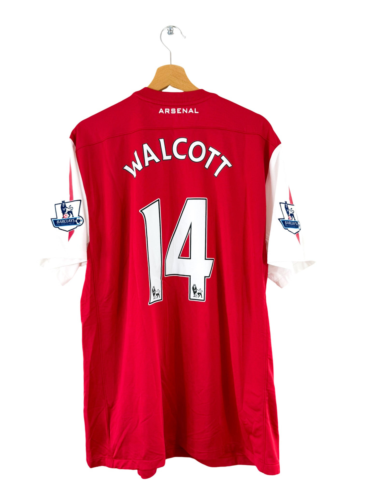 2011/2012 - Arsenal home jersey [#14 Walcott] Nike - XL