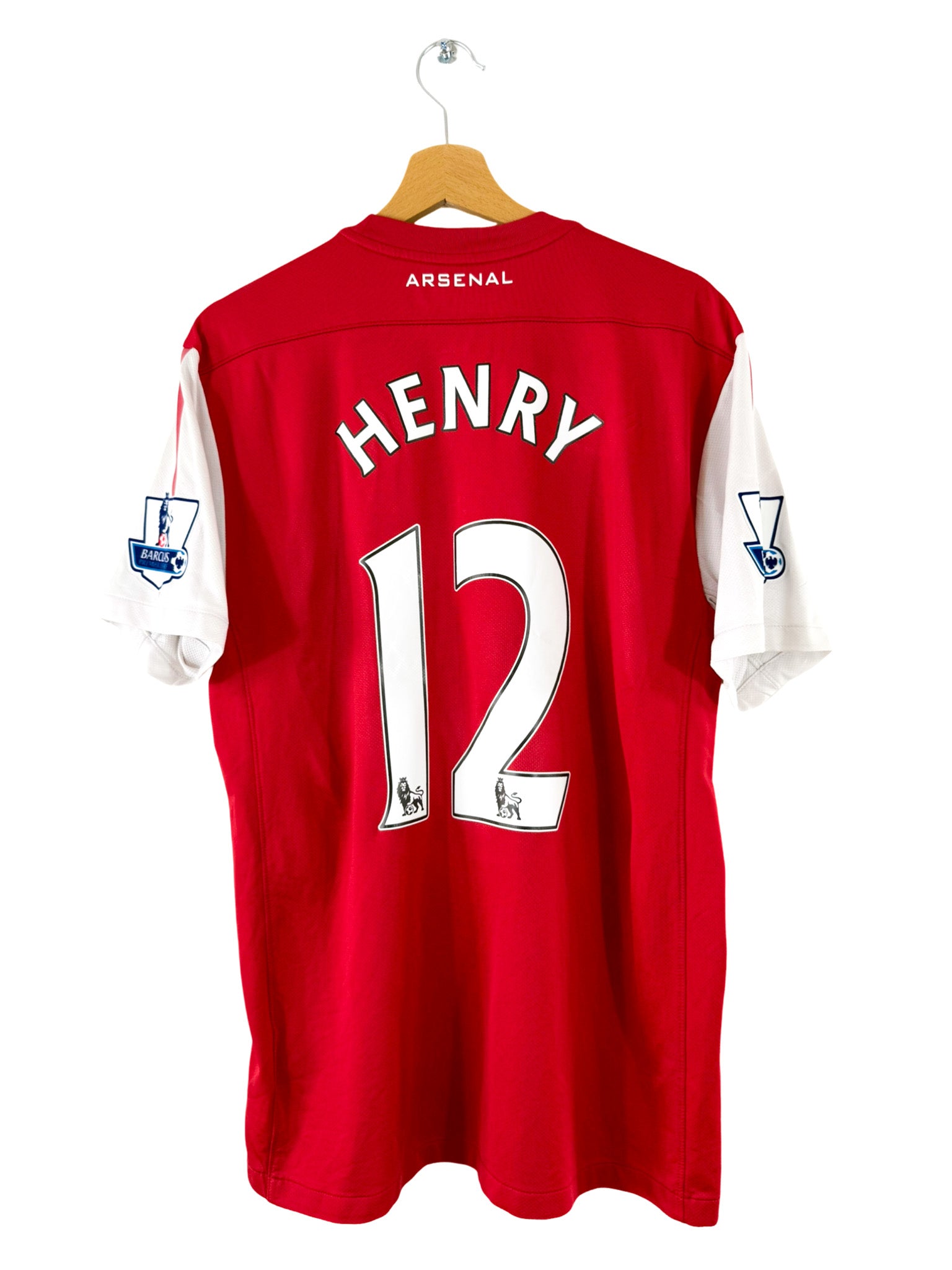 2011/2012 - Arsenal Home Shirt [#12 Henry] Nike - L