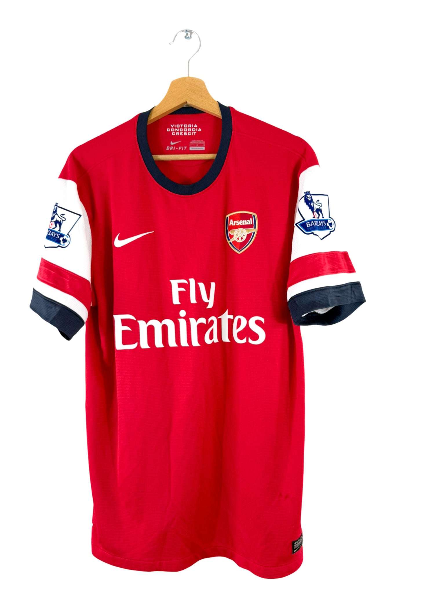 2013/2014 - Arsenal Home Shirt [#12 Giroud] Nike - L