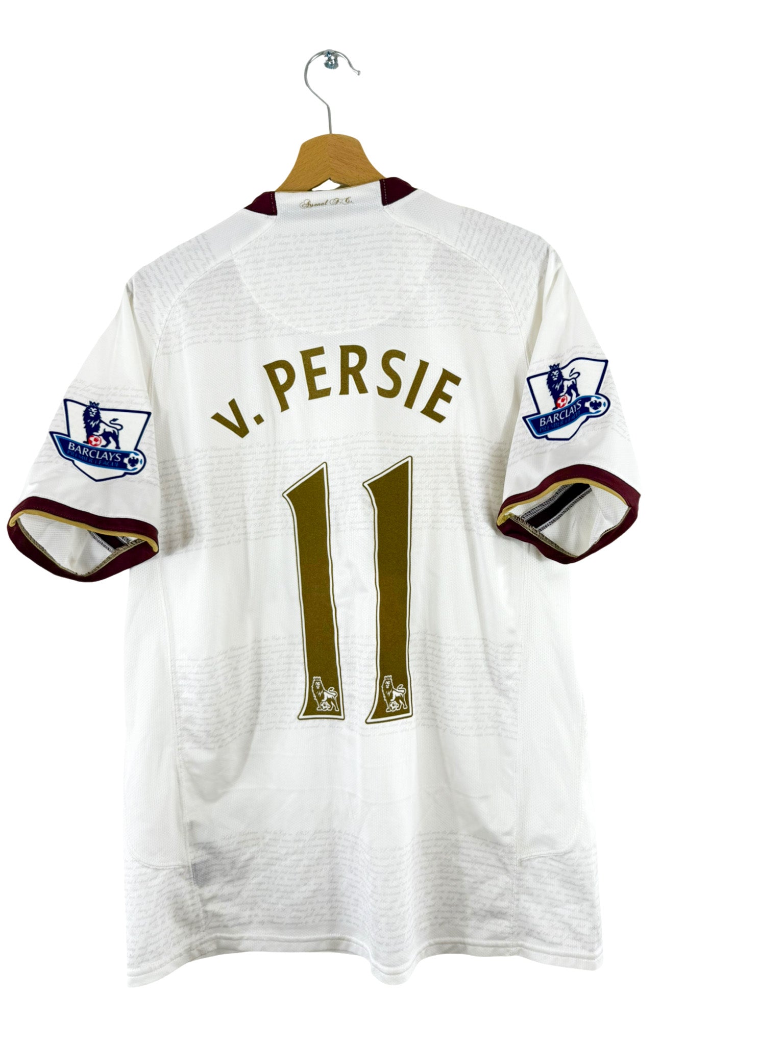 2011/2012 - Arsenal Away Shirt [#11 Van Persie] Nike - M