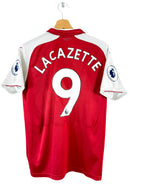 2017/2018 - Arsenal home shirt [#9 Lacazette] - M
