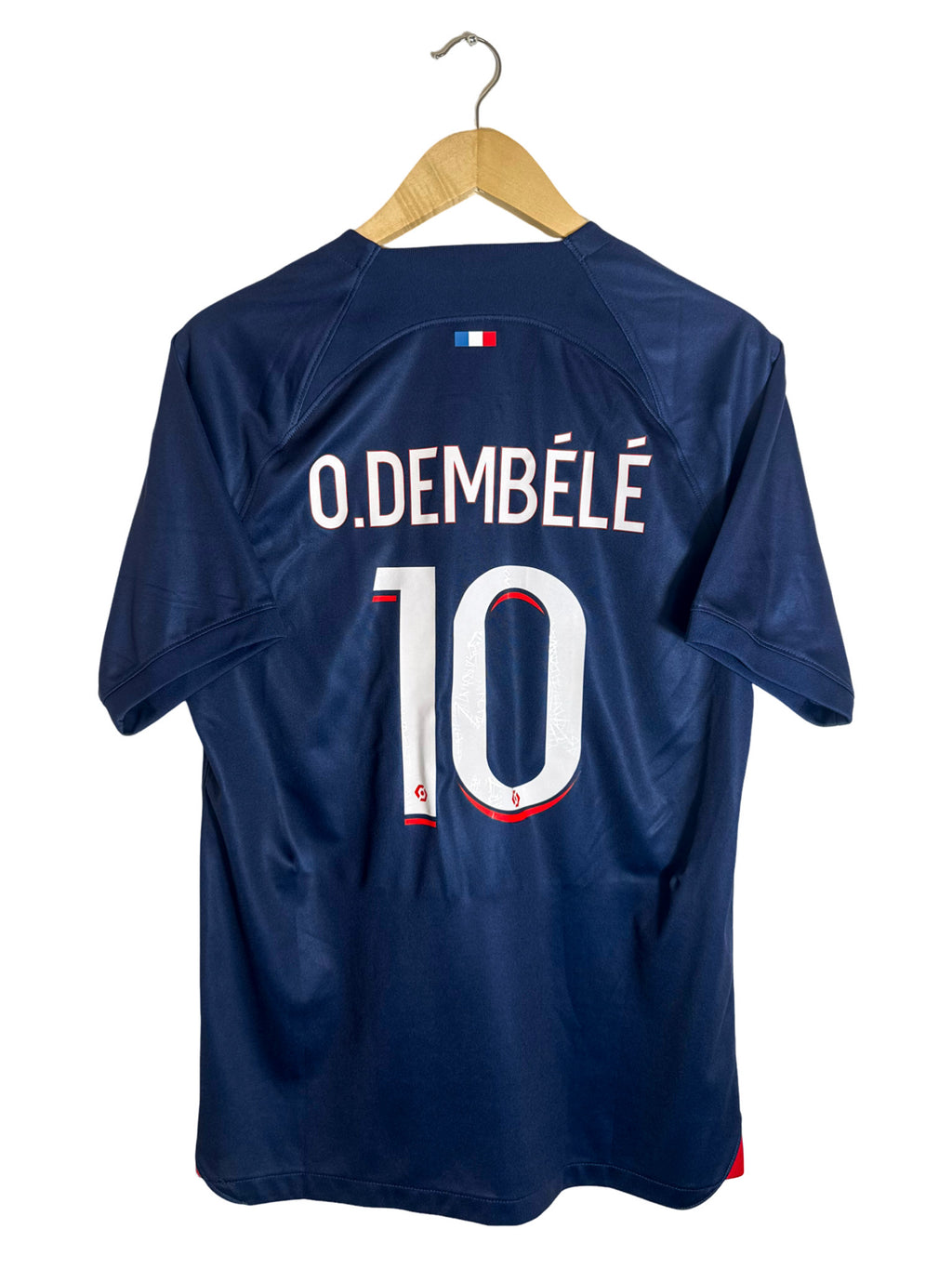 2023/2024 Paris Saint-Germain Home Jersey [#10 O.DEMBÉLÉ] - M