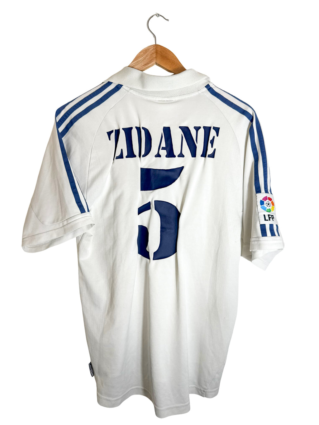 2001/2002 Camiseta Real Madrid local [#5 ZIDANE] Adidas - M