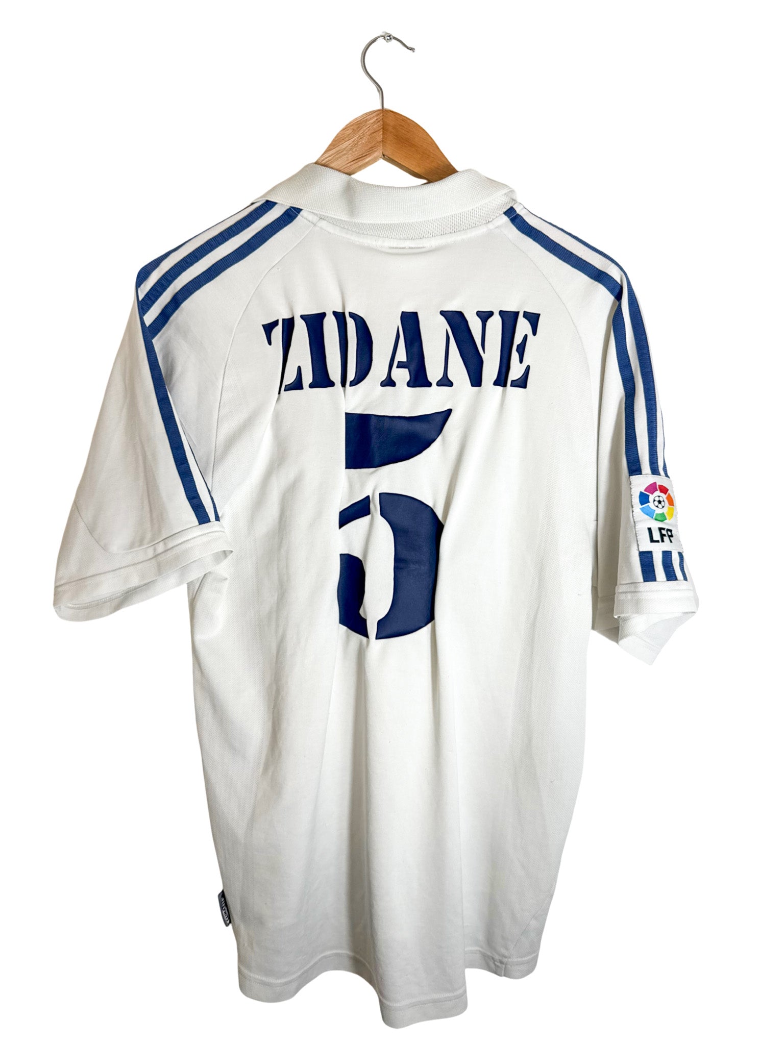 2001/2002 Maillot Real Madrid domicile [#5 ZIDANE] Adidas - M