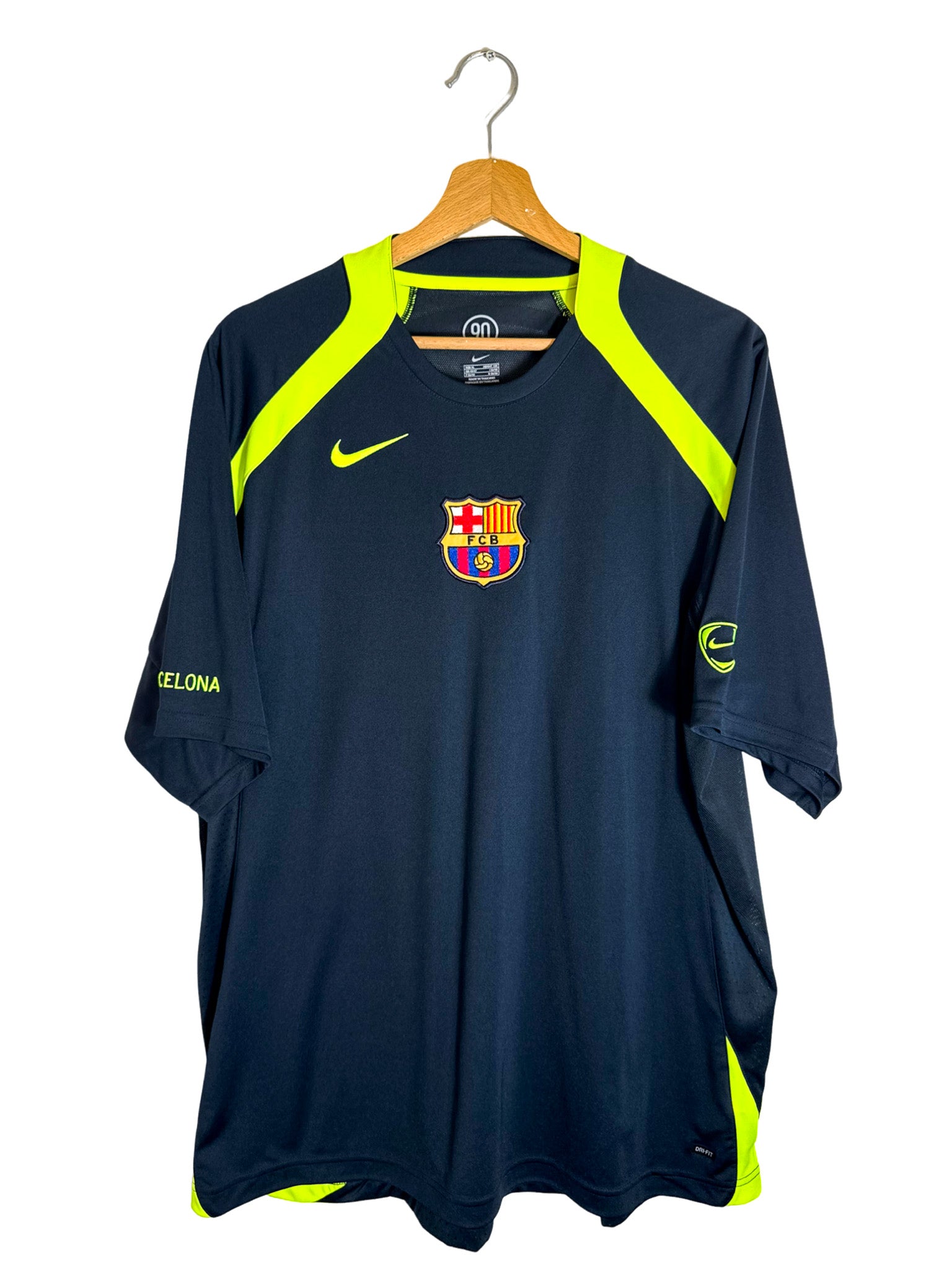 2004/2005 FC Barcelona Training T-shirt - XL – Vista football shop