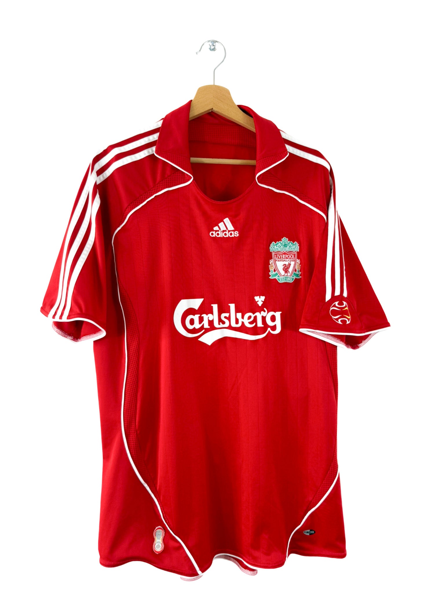 2006/2008 - Liverpool Adidas home jersey - [#8Gerrard] - XL