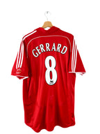 2006/2008 - Liverpool Adidas home jersey - [#8Gerrard] - XL