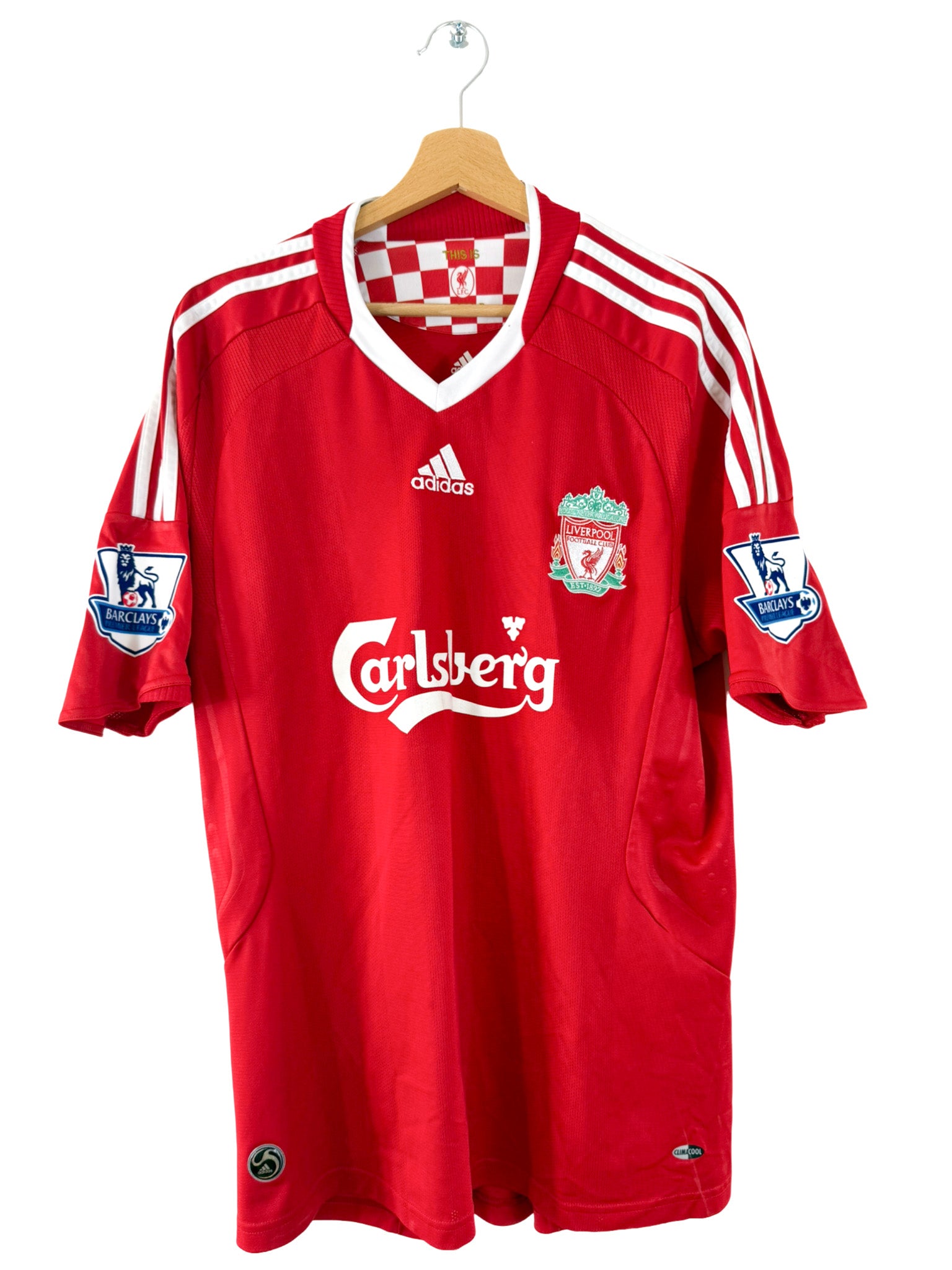 2008/2010-Maillot Liverpool domicile [#8 Gerrard] - L