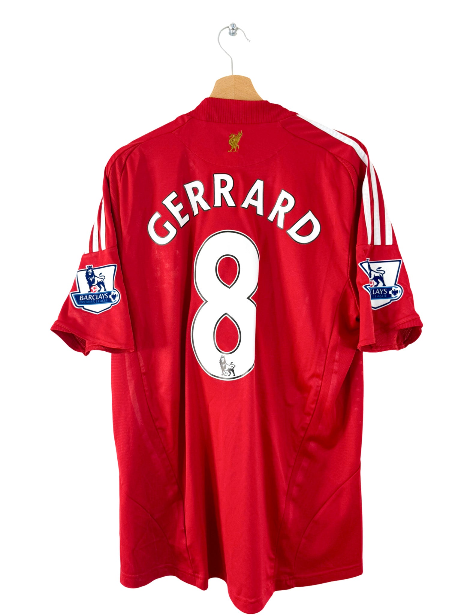 2008/2010-Maillot Liverpool domicile [#8 Gerrard] - L