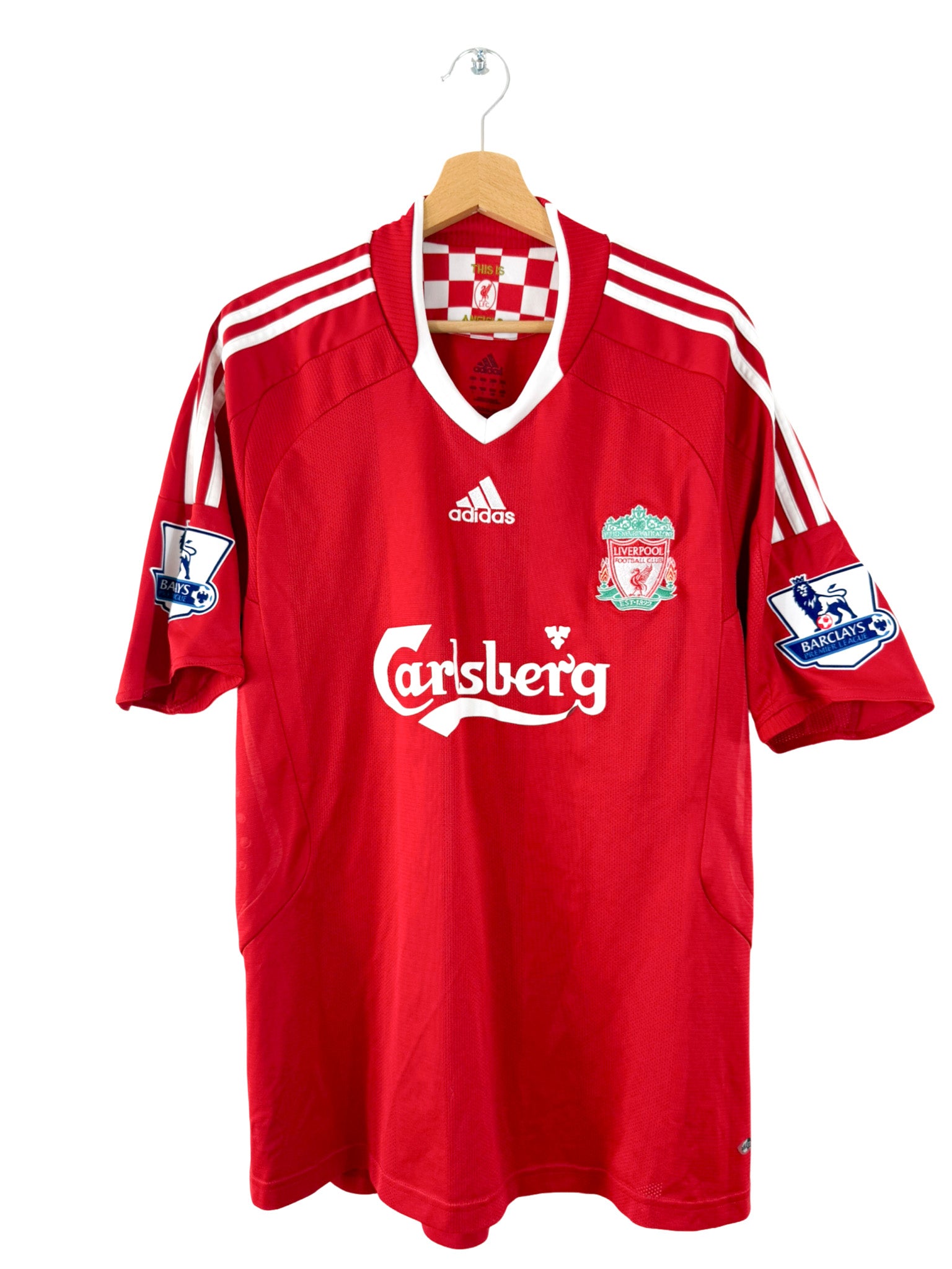 2008/2010 - Maillot Liverpool domicile [#8 Gerrard] - L