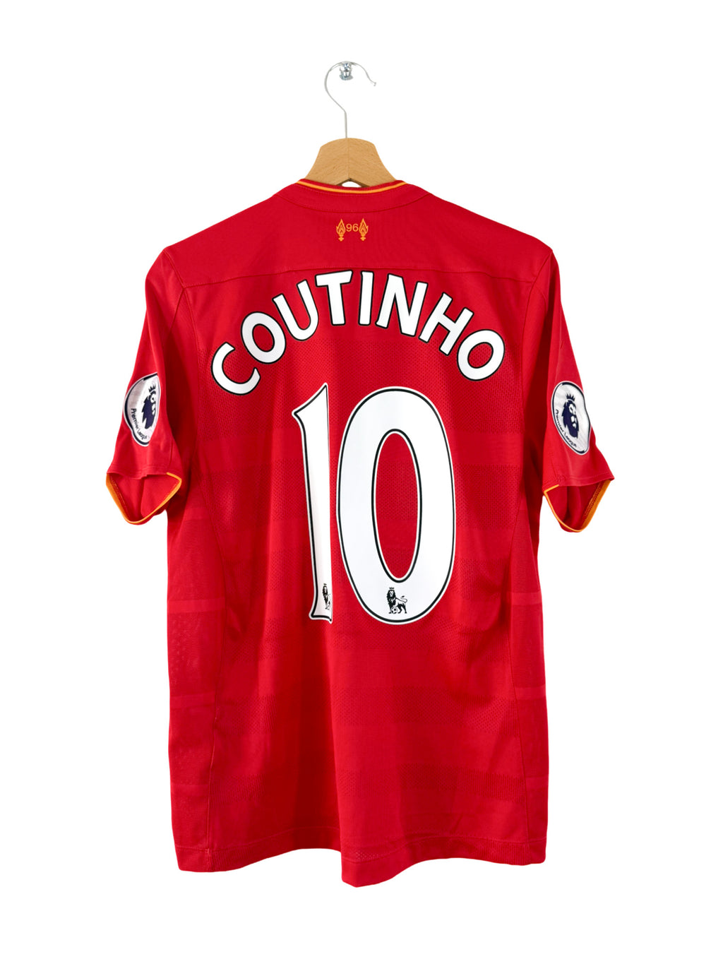 2016/2017 - Liverpool home shirt [#10 Coutinho] - S
