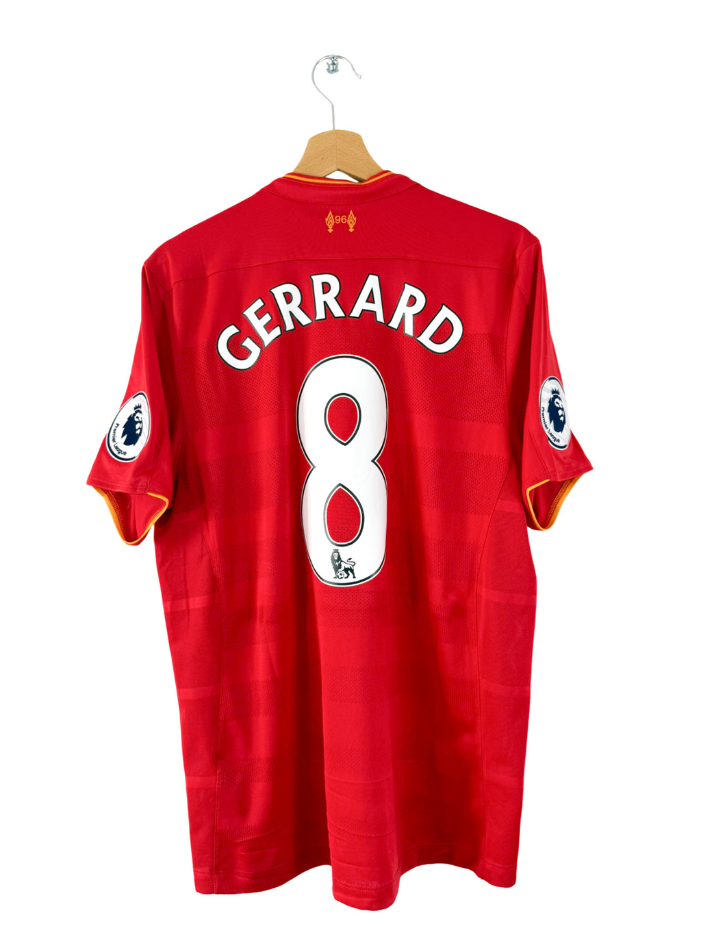 2016/2017 - Liverpool home jersey [#8 Gerrard] - S