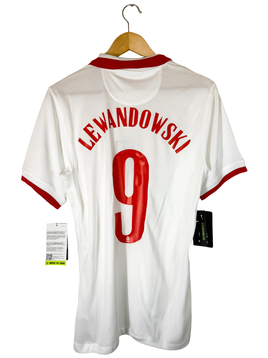 2020 – Poland Home Jersey [#9 Lewandowski] - S