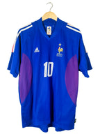 2002 - France Home Jersey [#10 Zidane] - L