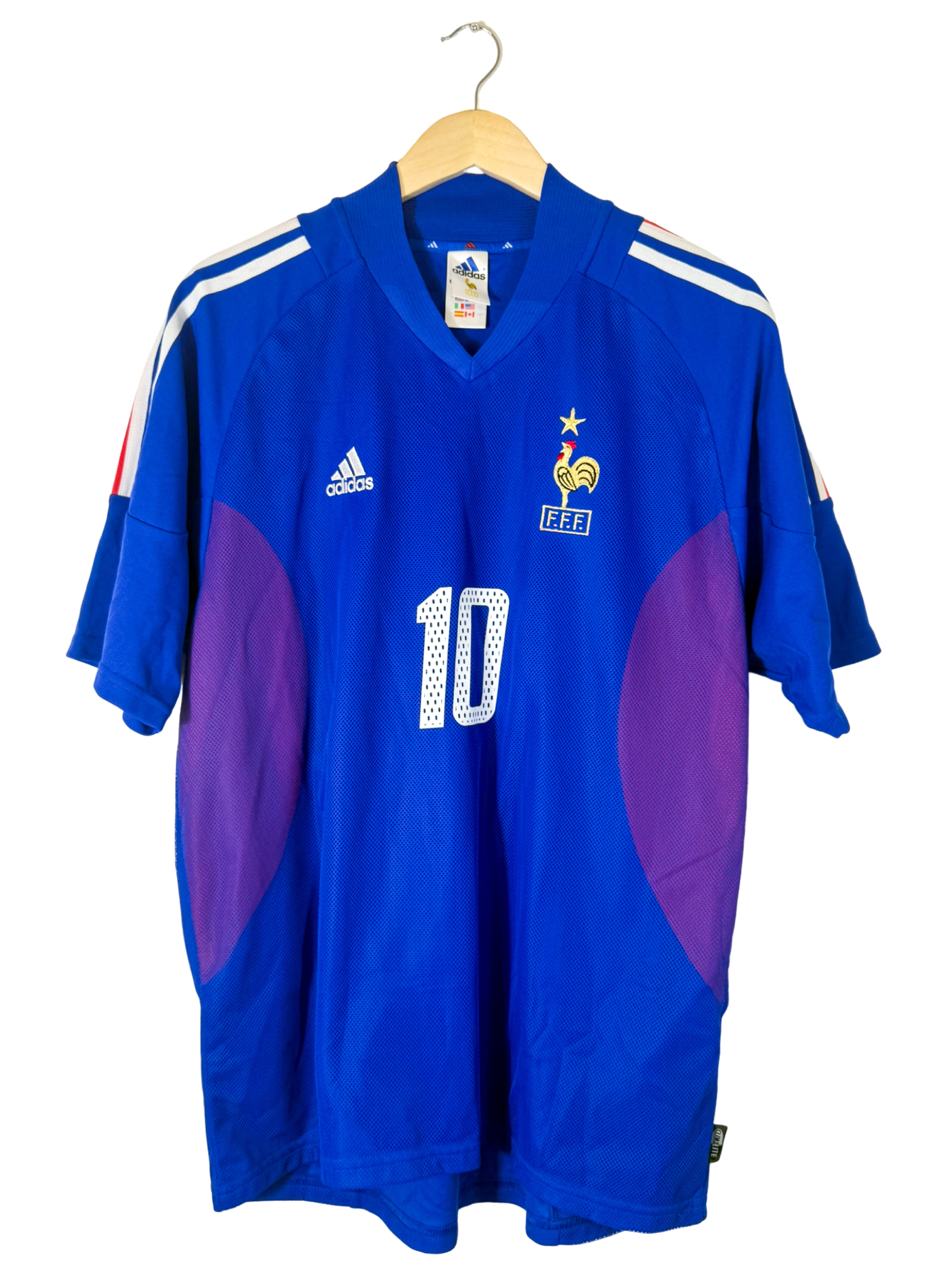 2002 - Maillot Équipe de France domicile [#10 Zidane] - L