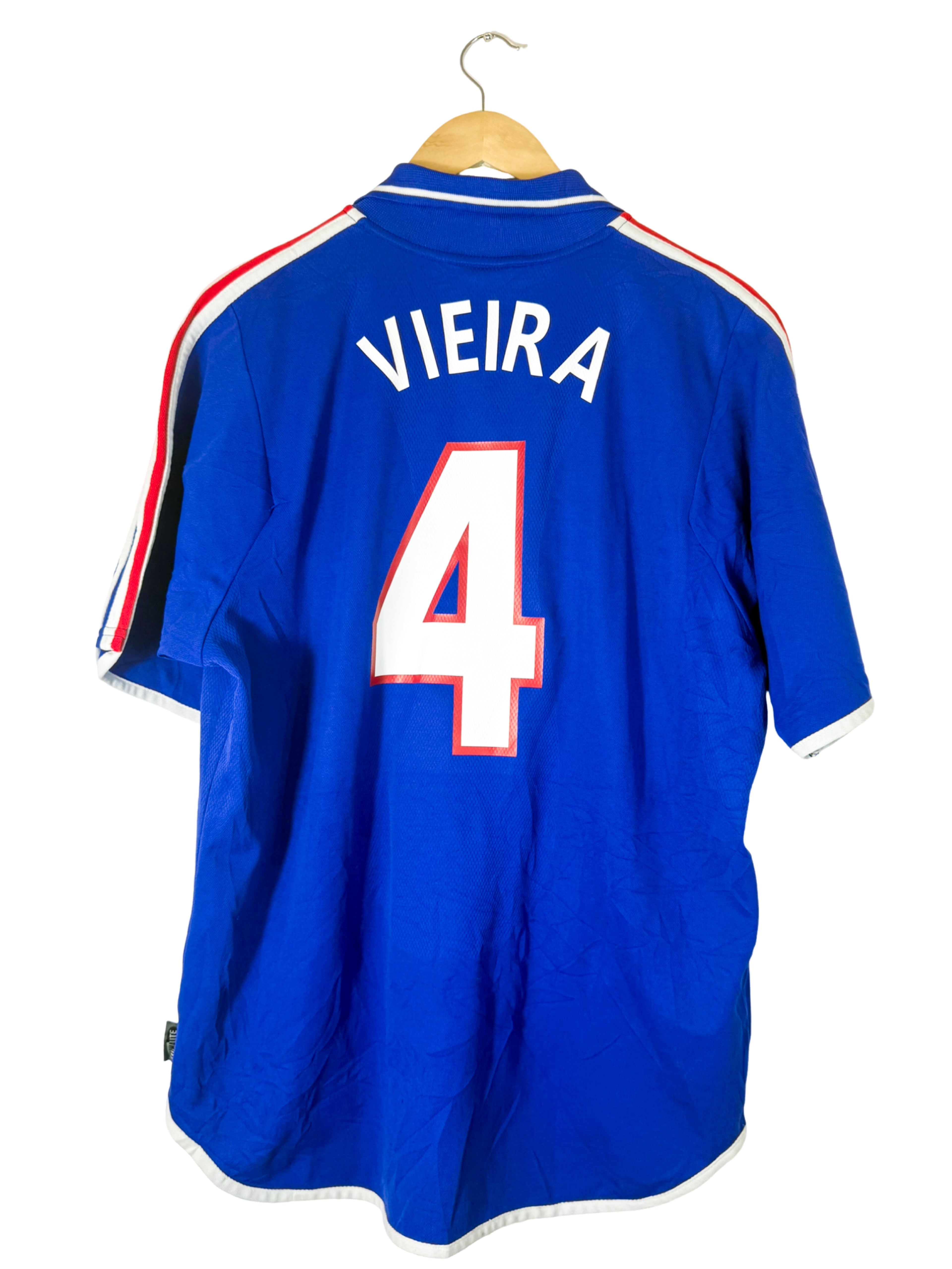 2000– Maillot Équipe de France domicile [#4 Vieira] - L