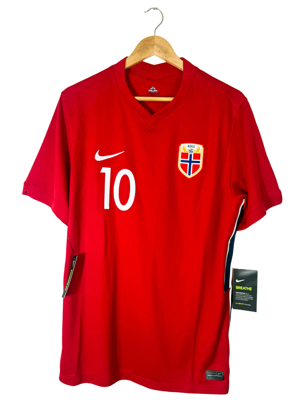 2020 - Norway home jersey [#10 Ødegaard] - L