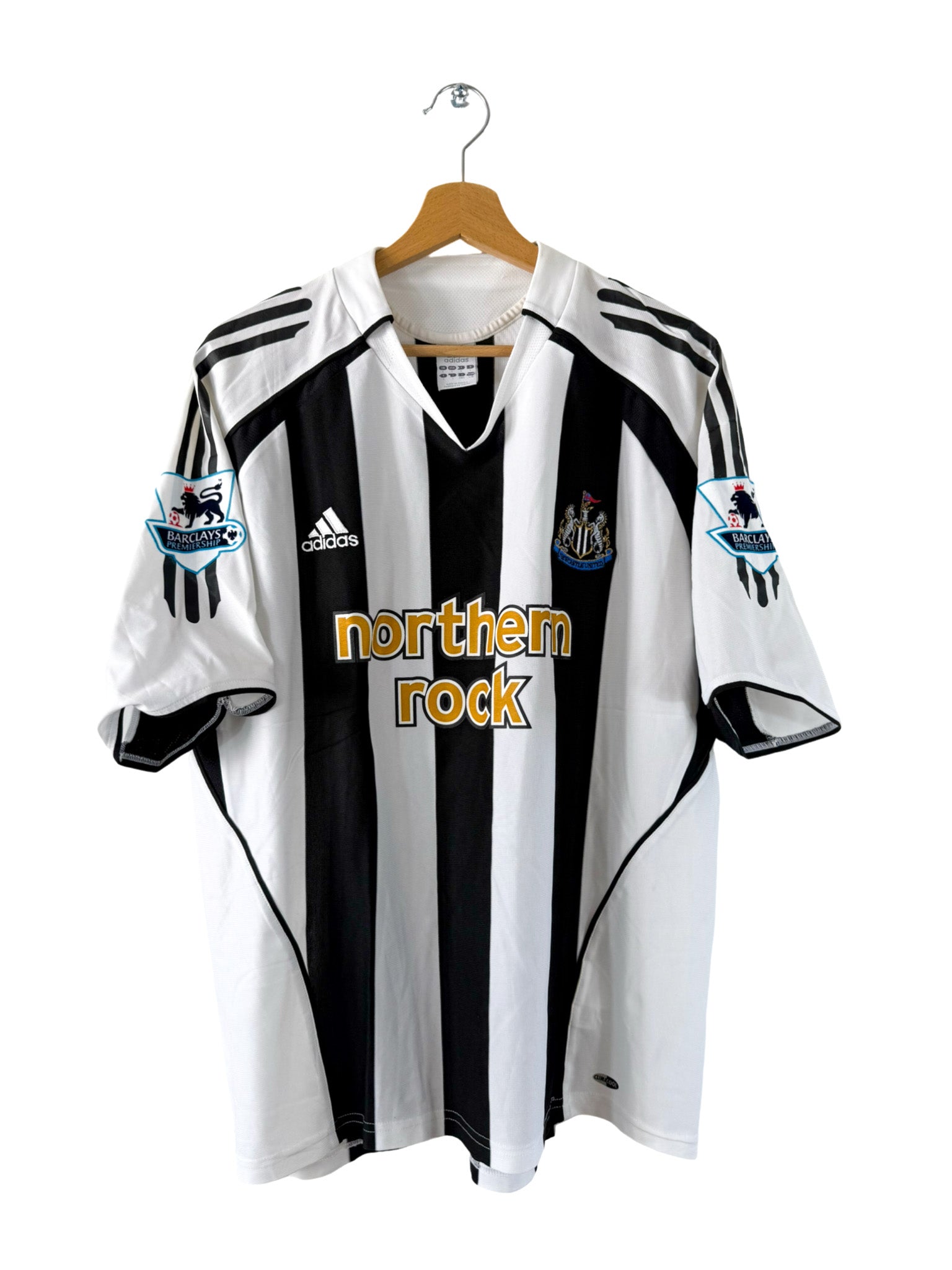 2005/2006 - Newcastle United home jersey [#9 Shearer] Adidas - L