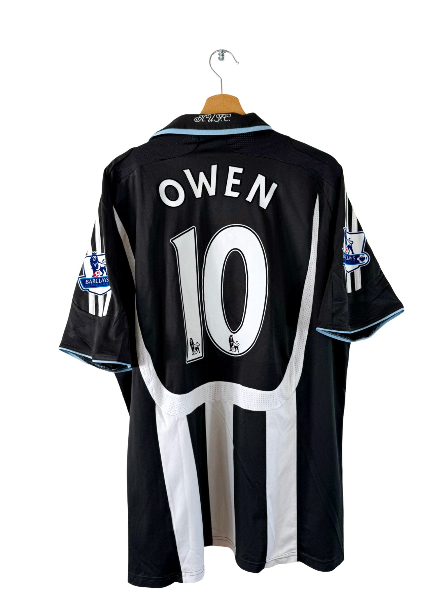 2007/2008 - Newcastle United home jersey [#10 Owen] Adidas - XL