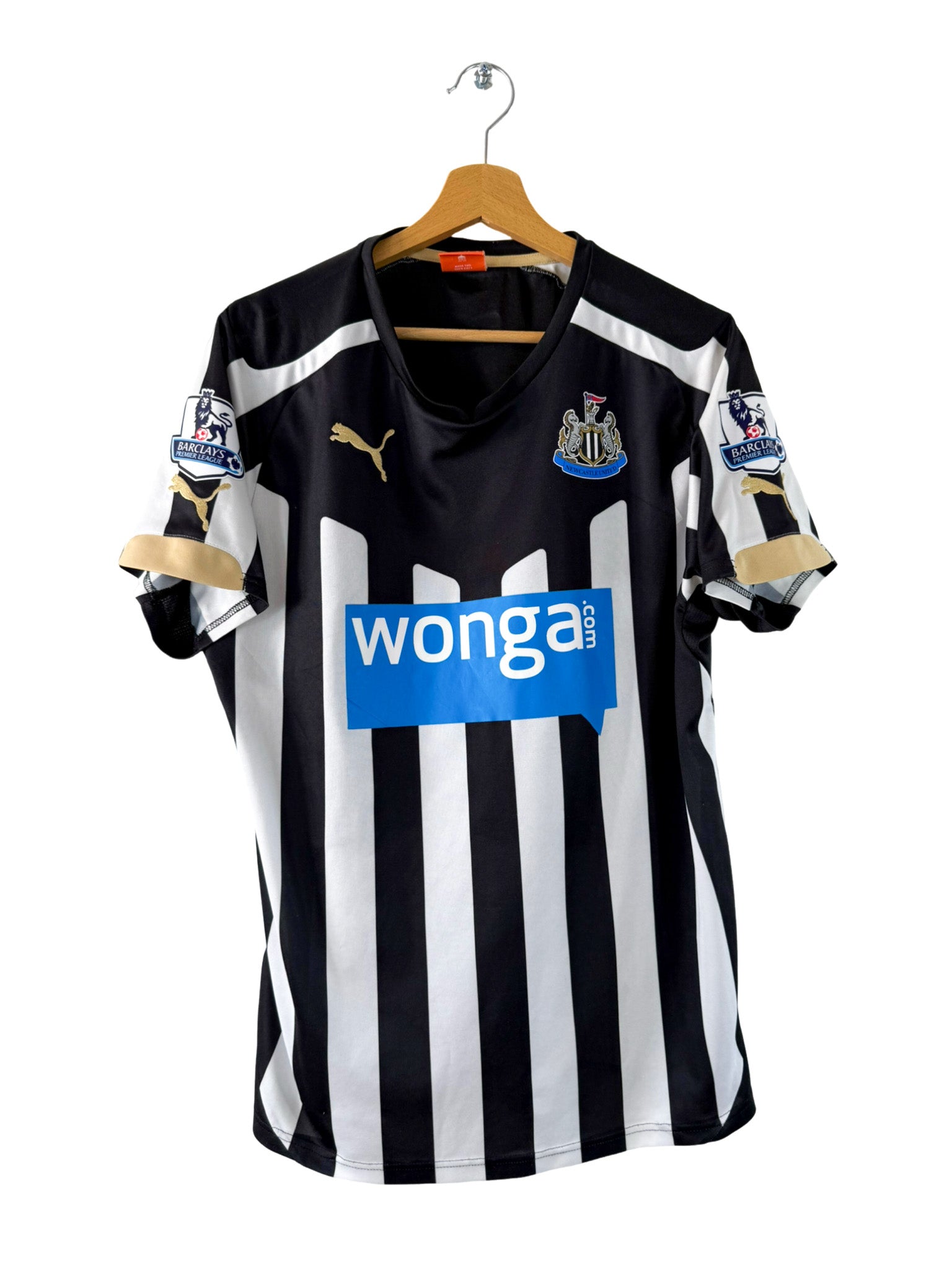 2014/2015 - Newcastle United home jersey [#22 Janmaat] Puma - M