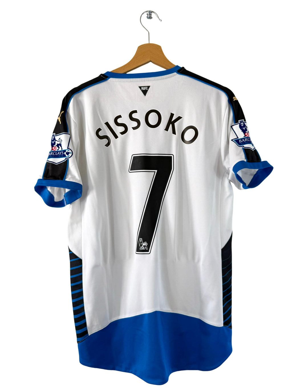 2015/2016 - Newcastle United home jersey [#7 Sissoko] - M