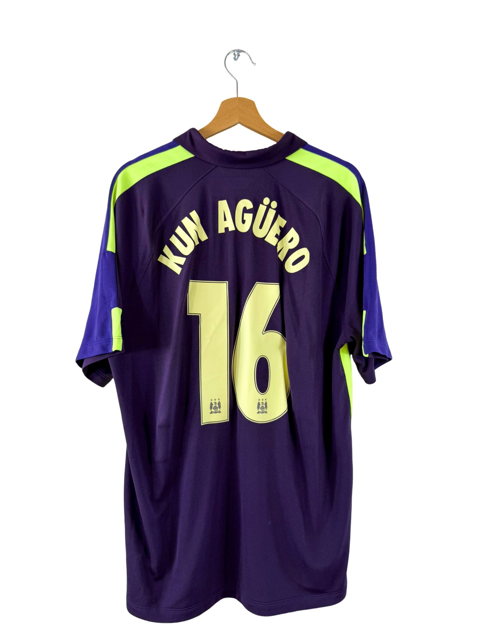 2015/2016 - Maillot Manchester City extérieur [#16 Kun Agüero] - XL