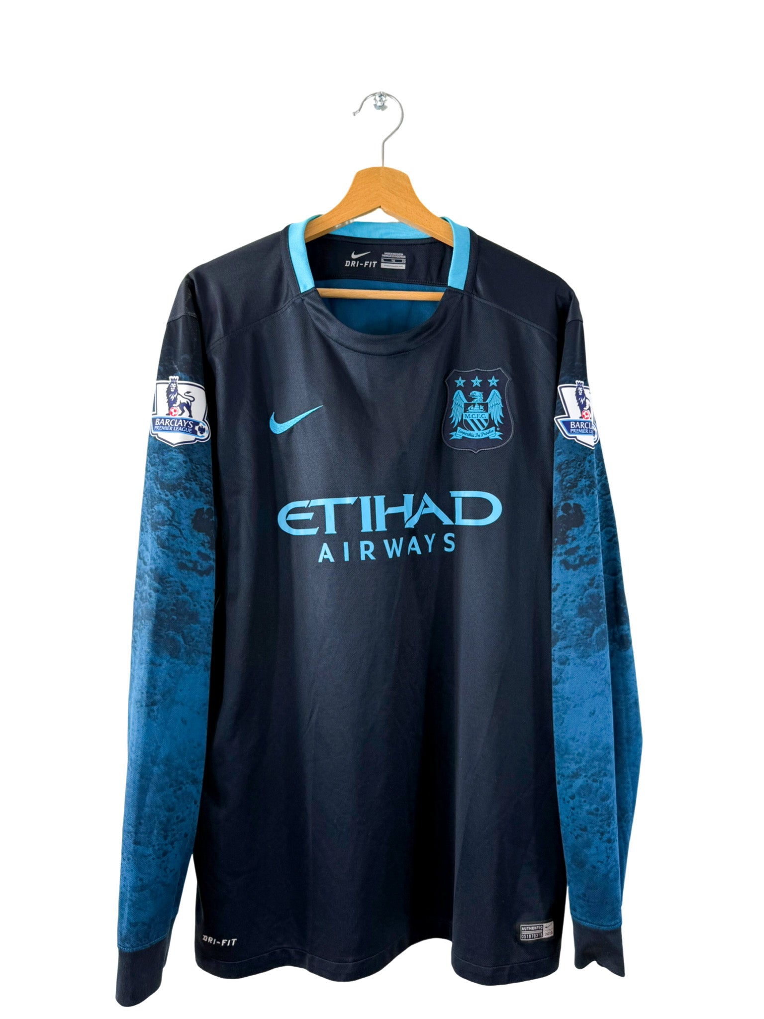 2014/2015 – Maillot Manchester City third [#21 Silva] Manches Longues - Taille XL