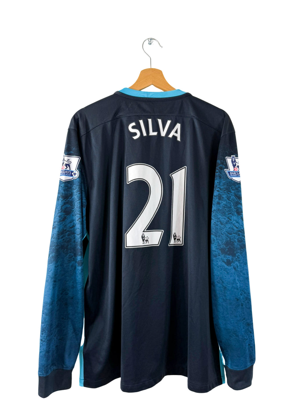 2014/2015 – Maillot Manchester City third [#21 Silva] Manches Longues - Taille XL