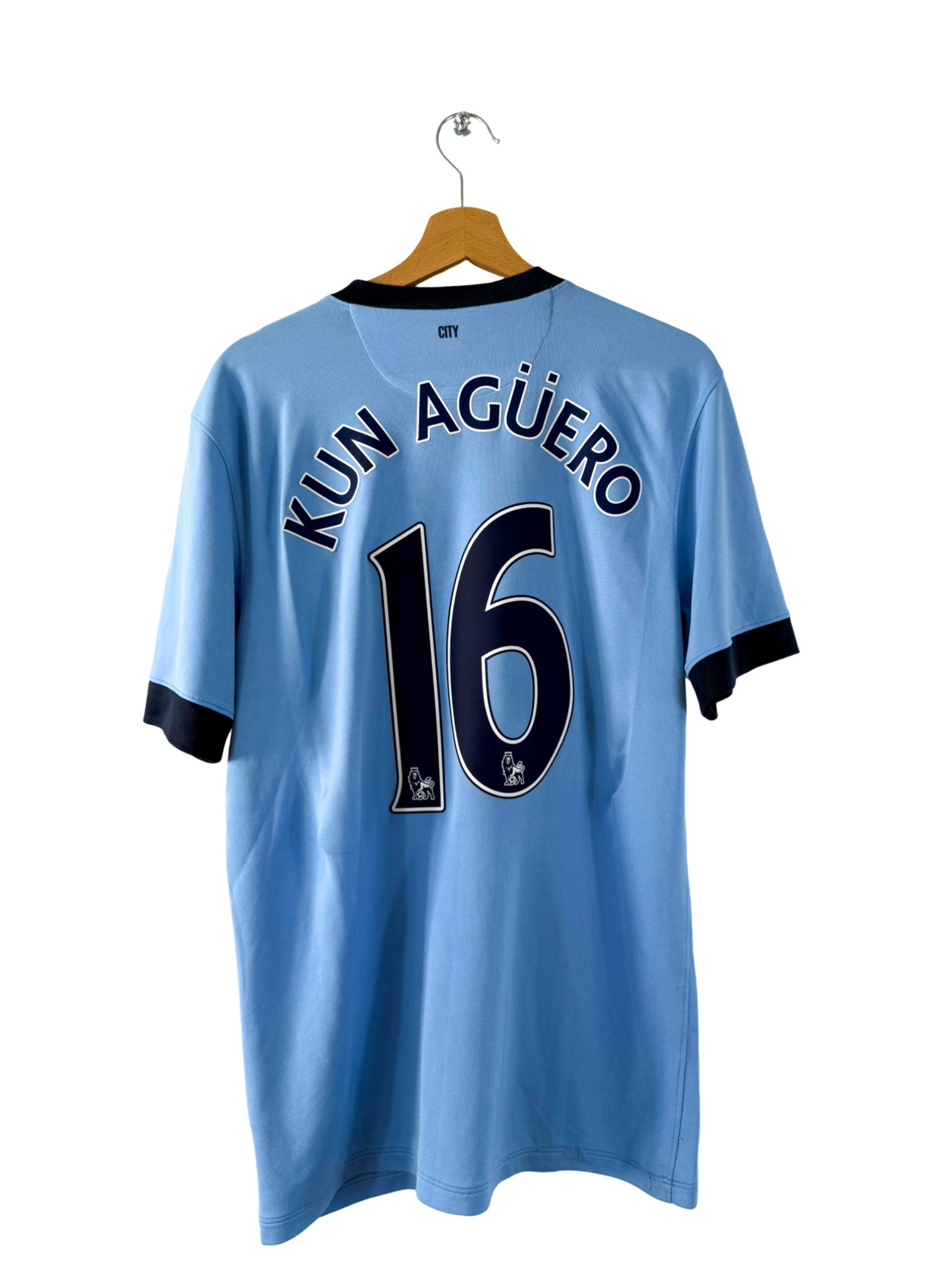 2014/2015  - Maillot Manchester City domicile [#16 KUN AGÜERO] - L