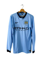 2014/2015  - Maillot Manchester City domicile [#16 KUN AGÜERO] *Manches Longues* - S