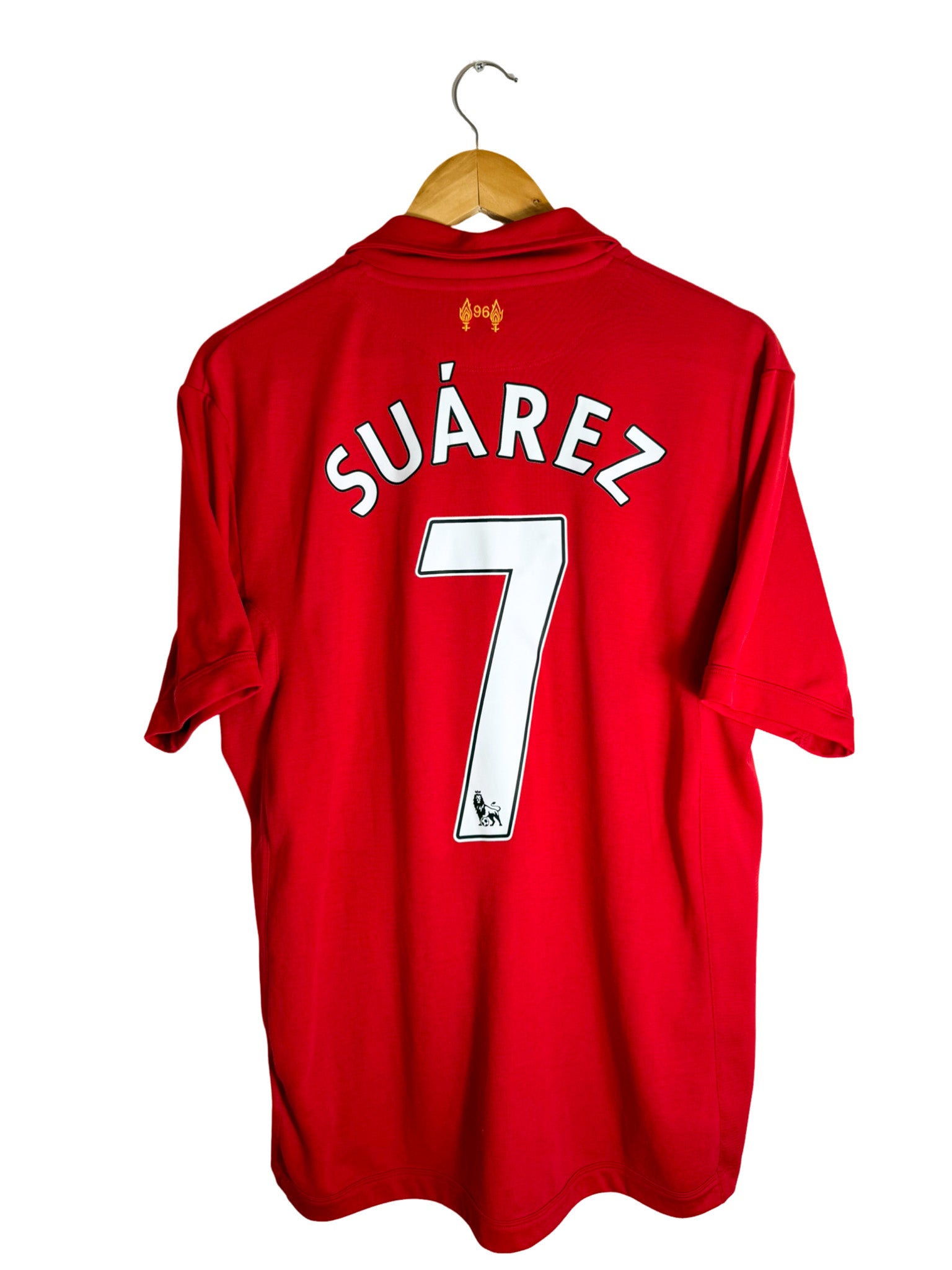 2013/2014 Liverpool Home Shirt [#7 SUAREZ] - L