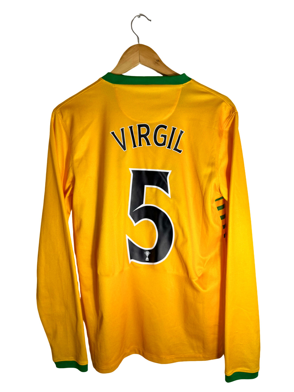 2013/2014 Camiseta Celtic Glasgow visitante *Manga Larga* [#5 VIRGIL] - S