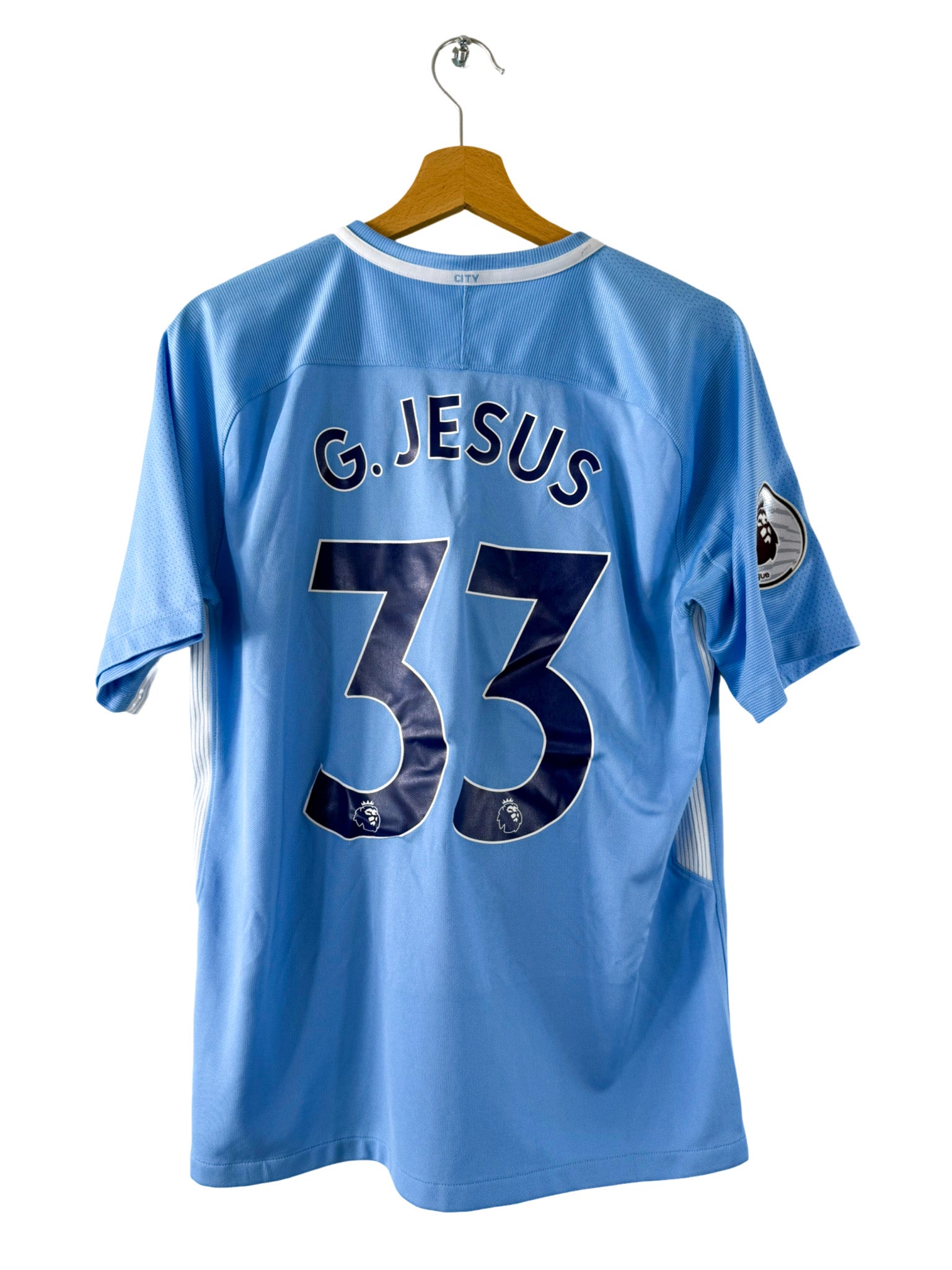 2017/2018 - Maillot Manchester City domicile [#33 G. JESUS] - M
